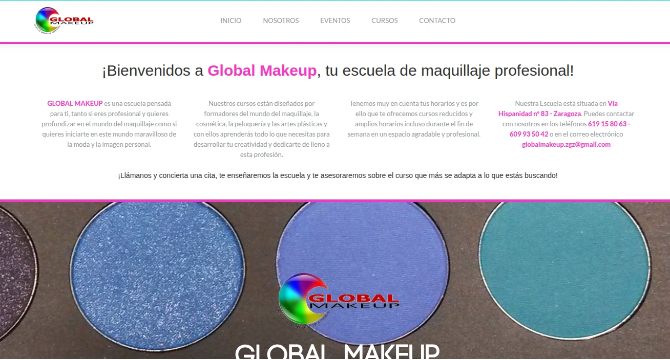 Captura de Global MakeUP