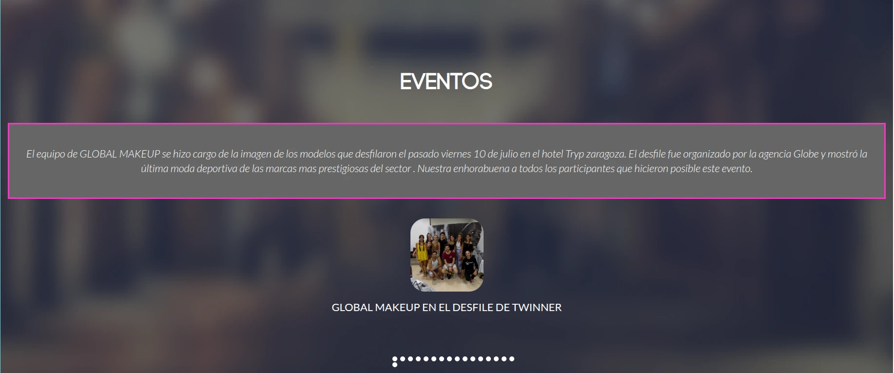 Captura de Global MakeUP