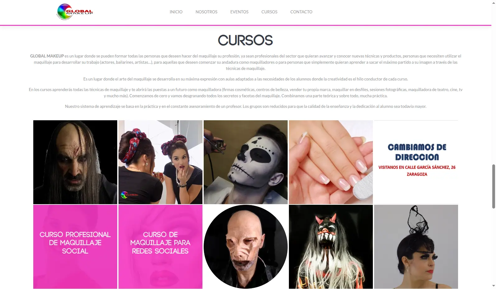 Captura de Global MakeUP