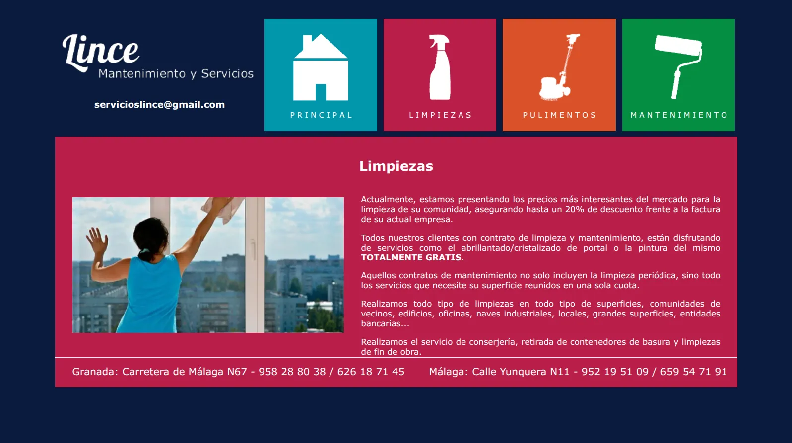 Captura de Servicios Lince