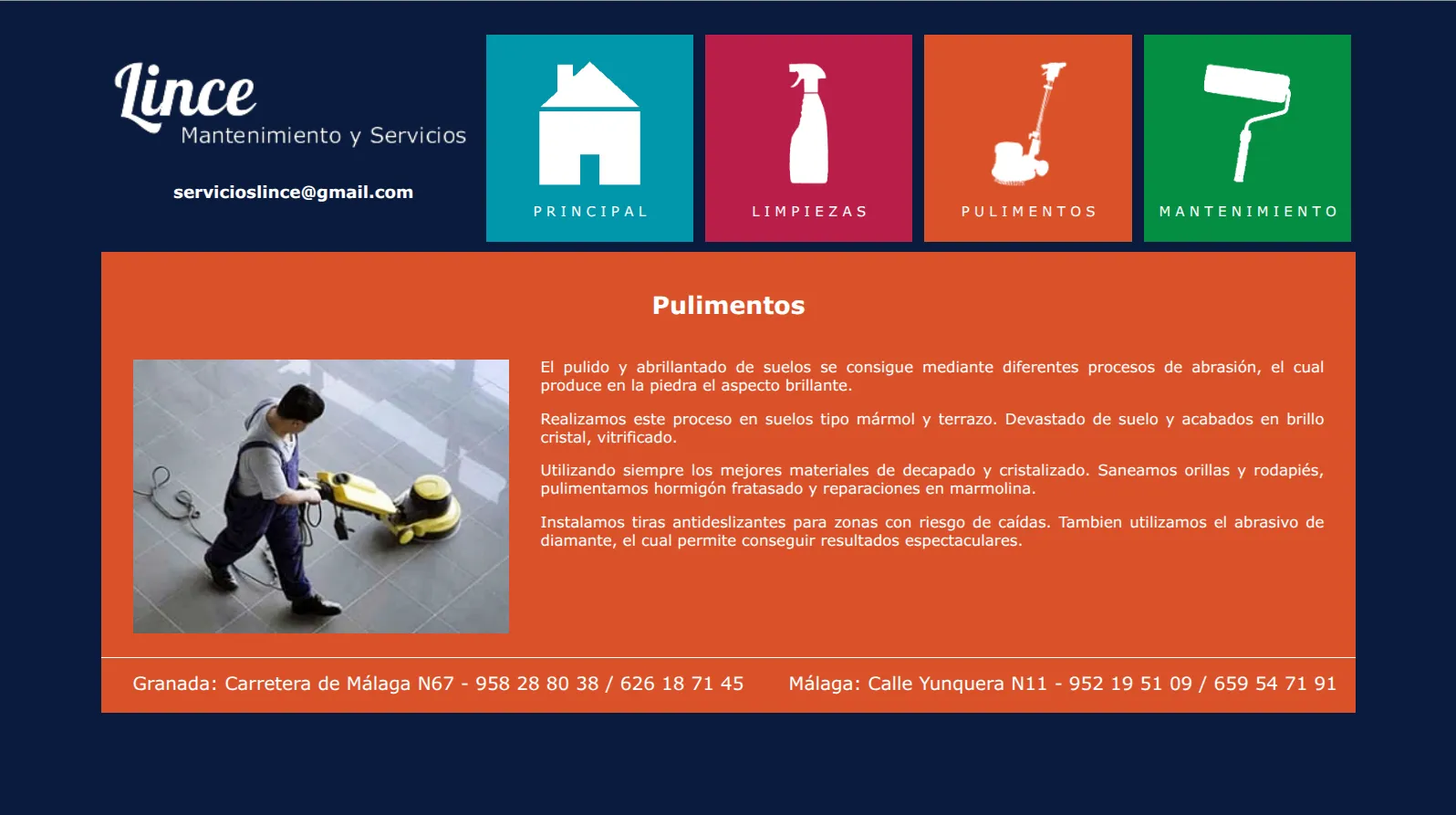 Captura de Servicios Lince