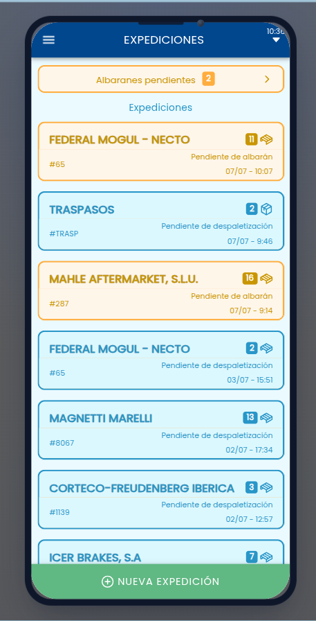 Captura de LX - SGA para Azur Global