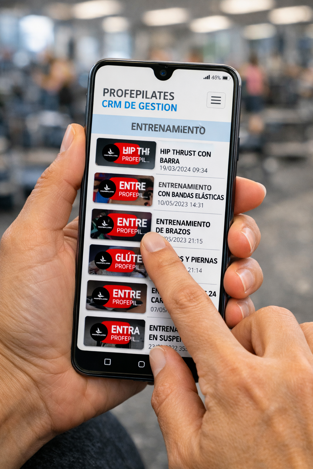 Captura de ProfePilates